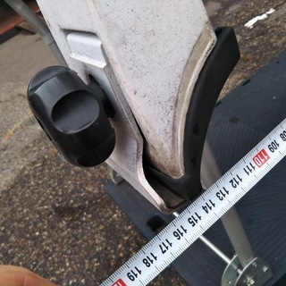 試着OK ジムニー アルミ製 キャリア ルーフキャリア ルーフラック 年代物 スズキ ジムニー ラック【富山市手渡し限定】発送不可の画像