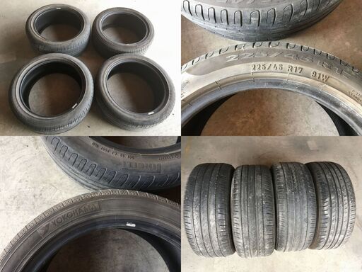 夏タイヤ　225/45R17