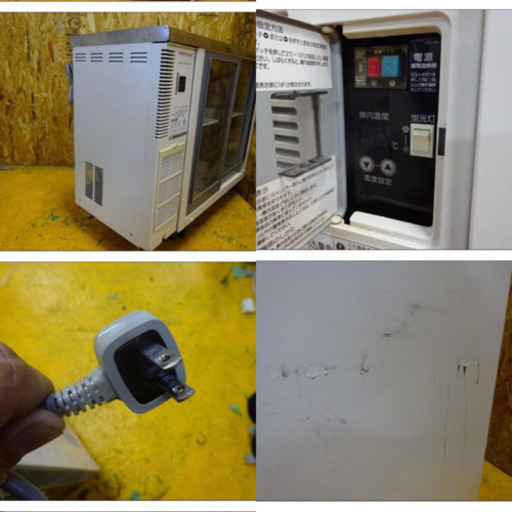 （4052-0)ホシザキ テーブル形 冷蔵 ショーケース RTS-90STB2 15100V 0L W900 2010年 コールドテー