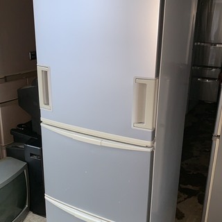 シャープ 3ドア冷蔵庫 両開き 345L 2008年