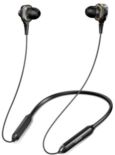 最新型Bluetooth5.0+自動ペアリング対応　重低音　ワイヤレス　マイク付き　ハンズフリー