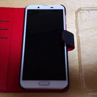 simフリーaquos sh-m08 美品　おまけの画像