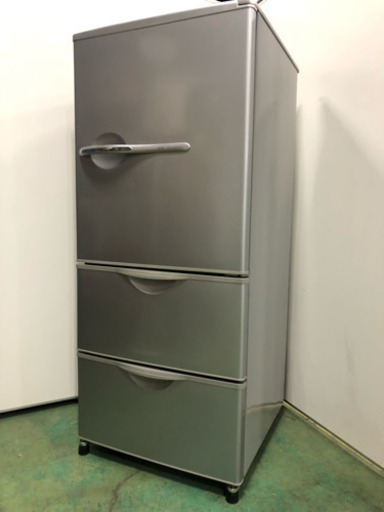 上に電子レンジを置いて使える３ドア冷蔵庫！　ＳＡＮＹＯ　255L　★近隣送料・設置無料★♪二人暮らし～ファミリーにオススメ