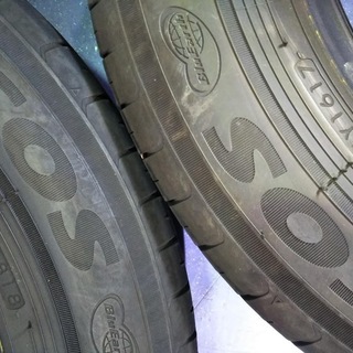 夏 13インチ 4本 日本製 ヨコハマ【点検OK】155/80R13 エコス ES31【富山市/手渡しもOK】中古4本 パッソ ヴィッツ スターレット 155/80/13　155/80-13の画像