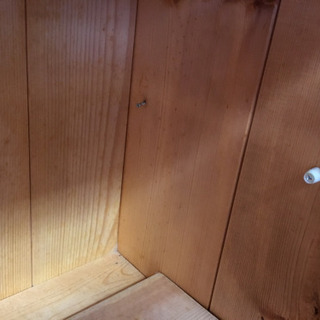 木のままごとキッチンの画像