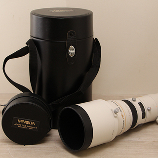 MINOLTA ミノルタ HIGH SPEED ハイスピード AF APO TELE 400mm F4.5(32) 完動 美品 ソニー SONY α Aマウント 望遠レンズ ○MINOLTA(ミノルタ) HIGH SPEED AF APO 80-200mm ハイスピード