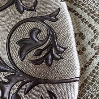 未使用品 IVV ビザンツィオ イタリア製 プレート ハンドメイド 引き渡し 9/19まで】IVV ガラスプレート 36cm イタリア製 ハンドメイド