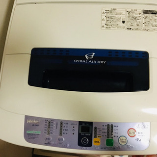 洗濯機(引き取り決定)の画像