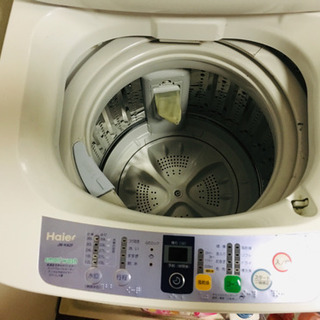 洗濯機(引き取り決定)の画像