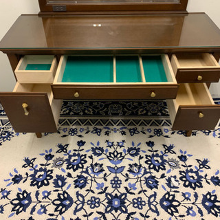 maruni マルニ 地中海シリーズ ドレッサー 化粧台 チェアセット