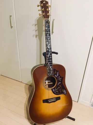 一日限定価格 美品 おしゃれ アコースティックギター  限定仕様