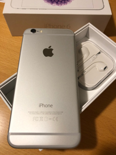 値下げ！docomo/iPhone6/16GB/シルバー