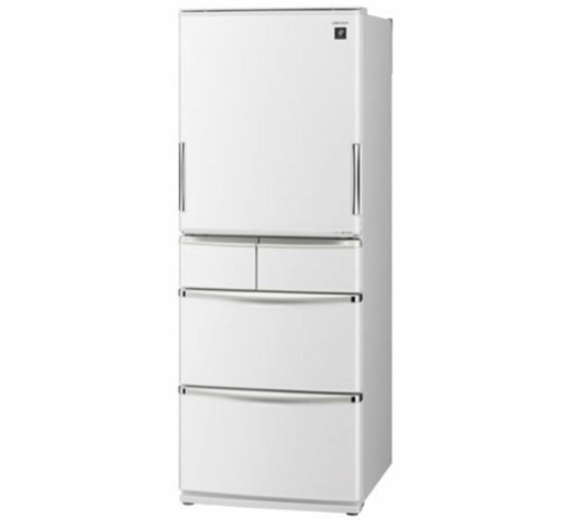 引越し大セール‼️SHARP プラズマクラスター冷蔵庫　シルキーホワイト