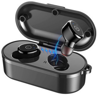 新品ワイヤレスイヤホンの画像