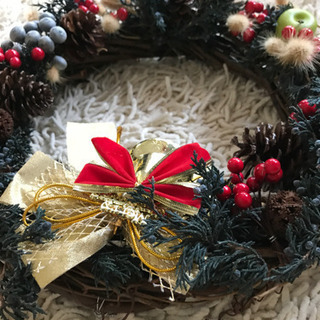 [お取り引き中]クリスマスリース    未使用の画像