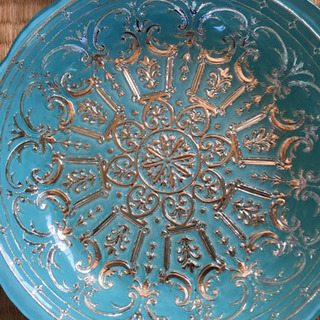 洋食器 6枚 中古 大皿の画像