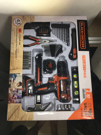 ブラックアンドデッカー DIYキット セット定価1万以上