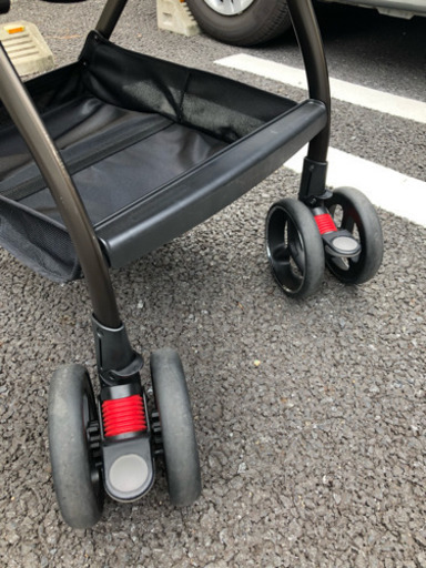 アップリカ オプティアAB ベビーカー クラシックブラック BK