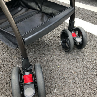 アップリカ オプティアAB ベビーカー クラシックブラック BKの画像