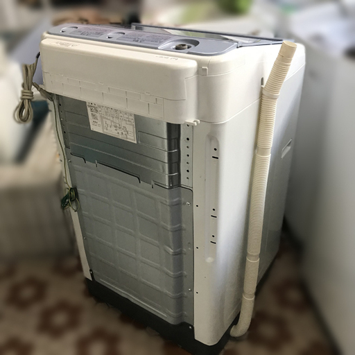 日立 BW-8WV [ビートウォッシュ 全自動洗濯機 （8kg） ブルー 2016年式 店頭引取りOK/ ★札幌市内送料無料★　　　　
