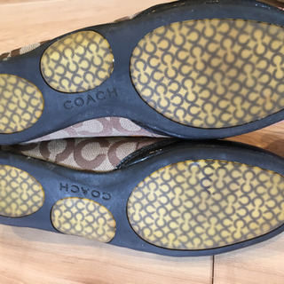 コーチ coach フラットパンプス 25cmの画像