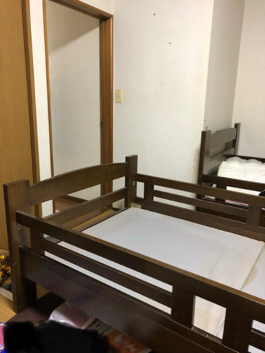 2段ベッドの上段 のみ 交渉中です