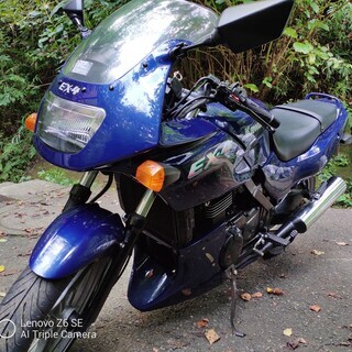 早い者勝ちです！【個人出品】隠れた名車として近年再評価されてきている400㏄元祖ツインスポーツ　カワサキ EX-4　超低走行　程度良好の画像