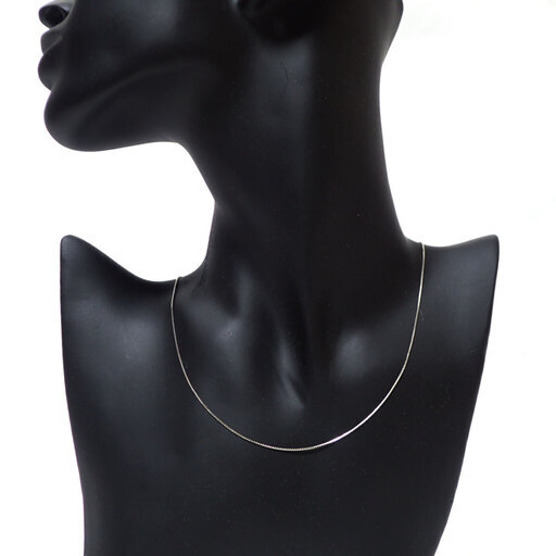 E251 Pt850 プラチナ ベネチアン ネックレス チェーン 2.0g