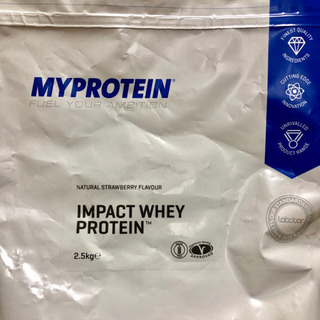 マイプロテイン2.5kg イチゴ味・ホエイプロテイン