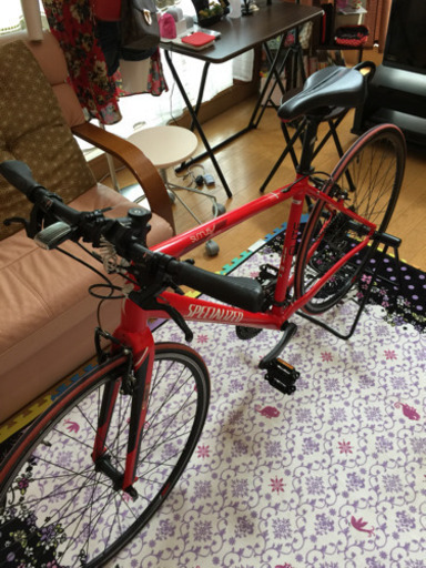 SPECIALIZED SIRRUS/ELITE  綺麗な真紅 超速 クロスバイク