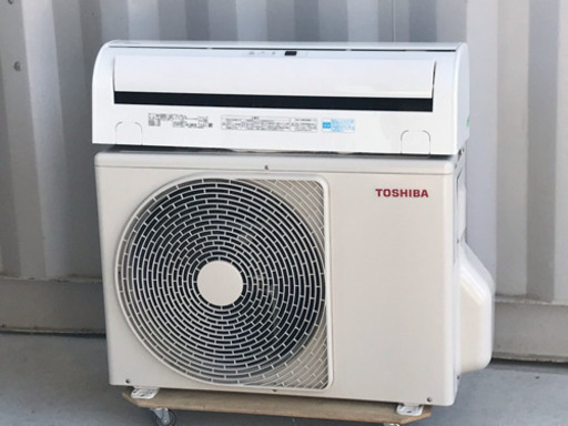 美品！東芝 エアコン◇主に14畳用◇2017年製◇RAS-C405D(W)◆JA-0077