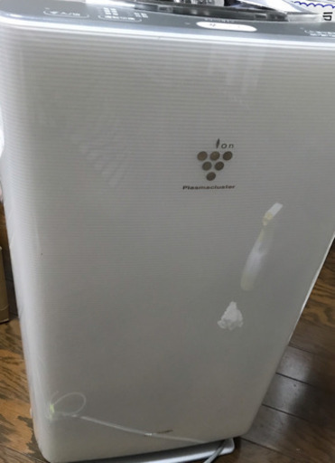8日まで！空気清浄機 SHARP シャープ FU-51CX プラズマクラスター 除菌イオンシャワー機能つき 説明書あり