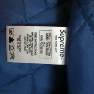 Supreme Quilted Arc Logo Flannel Shirtの画像