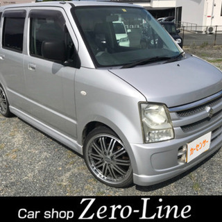 ワゴンR 17年式 車検3年1月 15万㌔ CD ナビ ローダウ...
