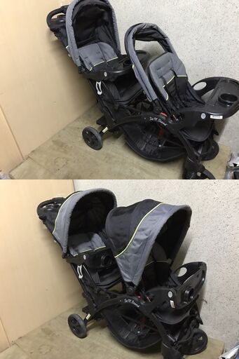 日本育児 BabyTrend ベビートレンド シット&スタンド ダブル 二人乗り ベビーカー 