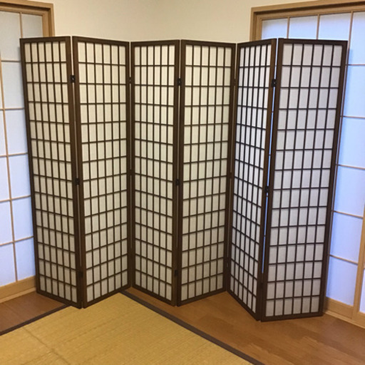 和モダンに合う衝立