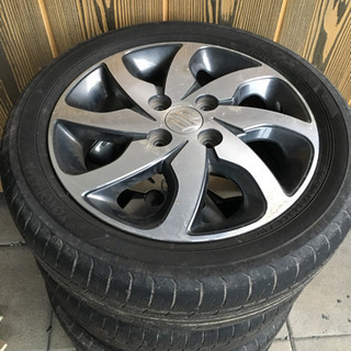 交渉中。パレットSW 純正ホイール 165 55 14の画像