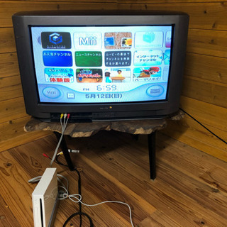 28型ワイドテレビ(ブラウン管)の画像