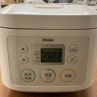 ハイアールのマイコンジャー炊飯器を入荷致しました！