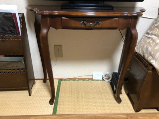 【アンティーク風 サイドテーブル】