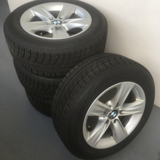値下げ‼︎117-1 BMW 205/60R16 16×7.5J +37 ブリヂストンVRX  E90 3シリーズ スタッドレス