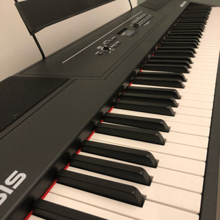 Alesis 88鍵盤 電子ピアノ Recital Pro フットペダル付き