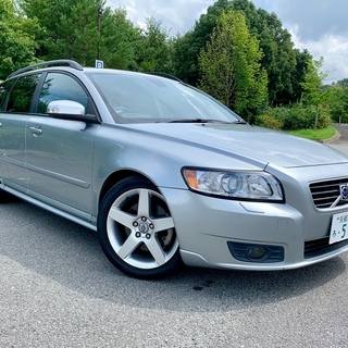 ☆美車 程度良好 検付 H21年式 ボルボ V50 2.4iRデザイン 革シート ETC 即決!!!の画像