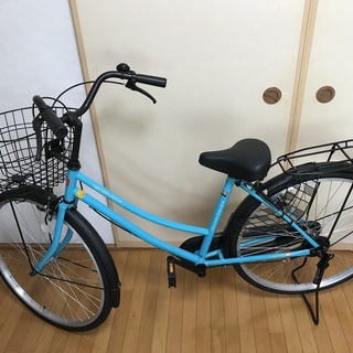 新品の自転車ママチャリ譲ります。