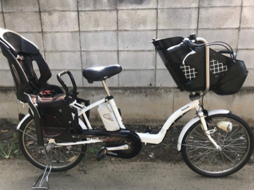 0-11   電動自転車  パナソニックギュット20インチ10アンペア