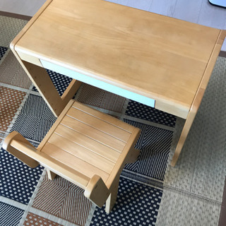 子供 勉強机と椅子のセット