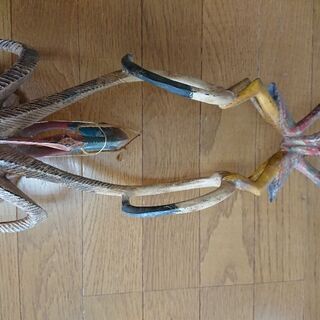 ☆値下げ☆アフリカ グロ族お面 約７０cmの画像