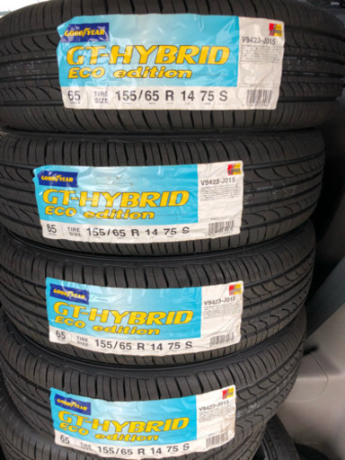 軽自動車 新品タイヤ 155/65R14