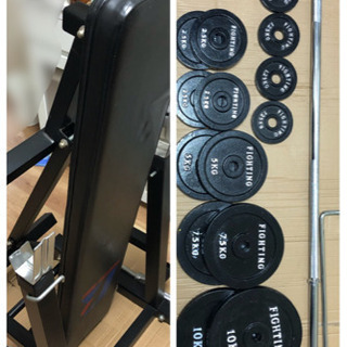 タケコプター 　FIGHTING ROAD ベンチプレスセット55Kg タケコプター FIGHTING ROAD ベンチプレスセット55Kg FIGHTING