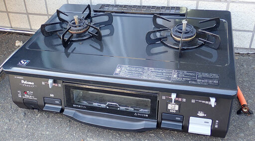 札幌市 パロマ LPガス用 プロパン ガステーブル IC-N900B-R 中古